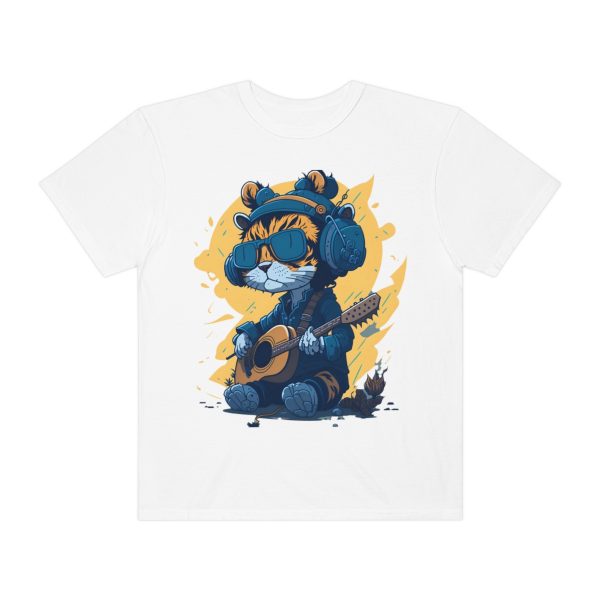 RhythmRebels™ Cat Jammin' Graphic Tee - Unleash Your Inner Cool!