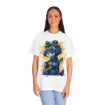 RhythmRebels™ Cat Jammin' Graphic Tee - Unleash Your Inner Cool!