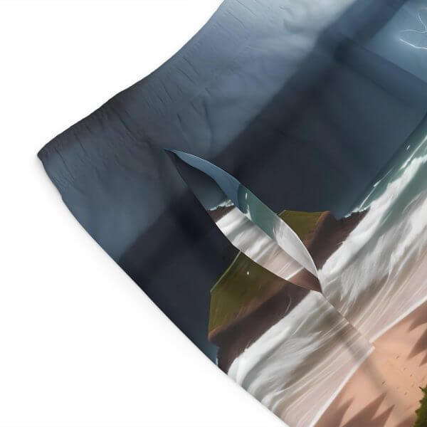 WaveRiderz™ Sunset Surfer Board Shorts - Ride the Golden Hour