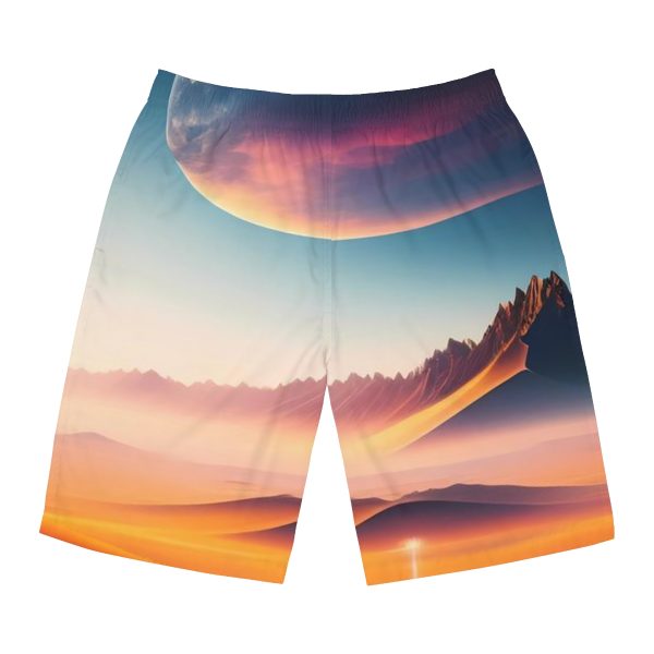 WaveRiderz™ Riviera Elegance Swim Trunks - Sail in Style