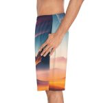 WaveRiderz™ Riviera Elegance Swim Trunks - Sail in Style