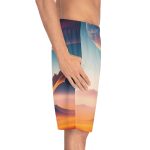 WaveRiderz™ Riviera Elegance Swim Trunks - Sail in Style