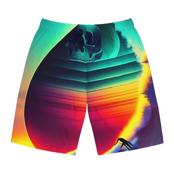 WaveRiderz™ Coastal Explorer Swim Trunks - Embrace Coastal Marvels