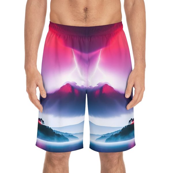 WaveRiderz™ Weekend Escaper Swim Trunks - Embrace Lakeside Adventures