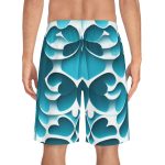 WaveRiderz™ Aquatic Escape Board Shorts - Dive into Tropical Adventures