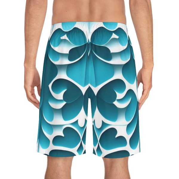 WaveRiderz™ Aquatic Escape Board Shorts - Dive into Tropical Adventures