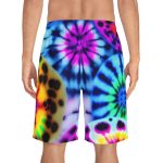 WaveRiderz™ Surf Culture Tie-Dye Swim Trunks - Ride the Legends