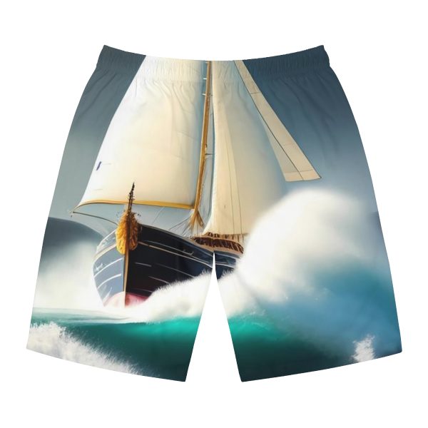NauticalWear™ Men's Board Shorts - Set Sail and Embrace the Ocean's Call!