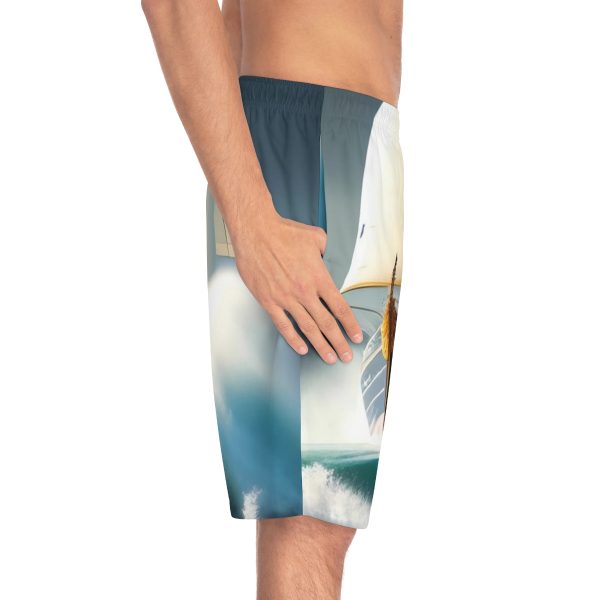 NauticalWear™ Men's Board Shorts - Set Sail and Embrace the Ocean's Call!