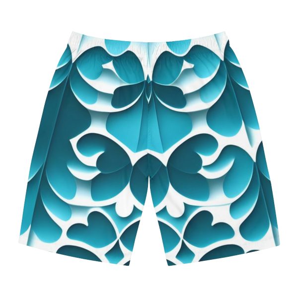 WaveRiderz™ Aquatic Escape Board Shorts - Dive into Tropical Adventures