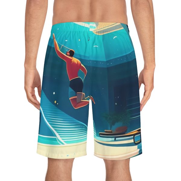 WaveRiderz™ Splash Guru Board Shorts - Make a Splash in Style