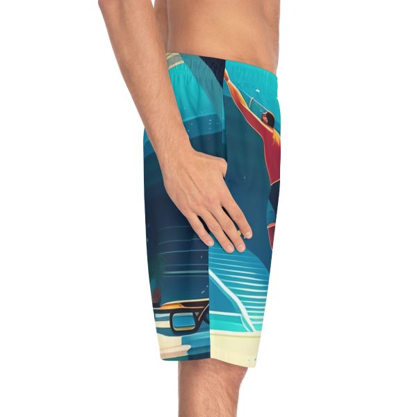 WaveRiderz™ Splash Guru Board Shorts - Make a Splash in Style