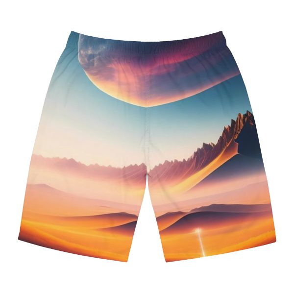 WaveRiderz™ Riviera Elegance Swim Trunks - Sail in Style