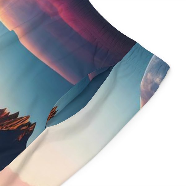 WaveRiderz™ Riviera Elegance Swim Trunks - Sail in Style