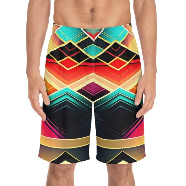 WaveRiderz™ Men's Board Shorts! Embrace the Golden Rays~