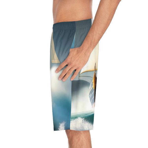NauticalWear™ Men's Board Shorts - Set Sail and Embrace the Ocean's Call!