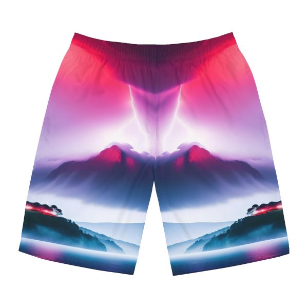 WaveRiderz™ Weekend Escaper Swim Trunks - Embrace Lakeside Adventures