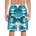 WaveRiderz™ Aquatic Escape Board Shorts - Dive into Tropical Adventures