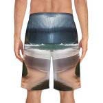 WaveRiderz™ Sunset Surfer Board Shorts - Ride the Golden Hour