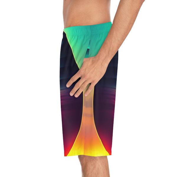WaveRiderz™ Coastal Explorer Swim Trunks - Embrace Coastal Marvels