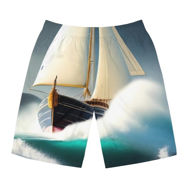 NauticalWear™ Men's Board Shorts - Set Sail and Embrace the Ocean's Call!