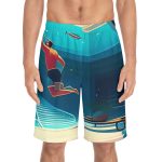 WaveRiderz™ Splash Guru Board Shorts - Make a Splash in Style