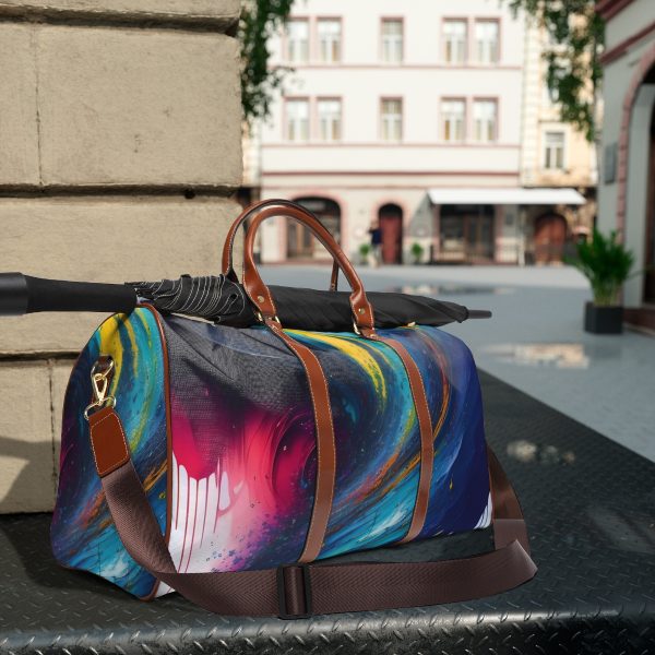 TravelGenius™ Enchantress Woman's Leather Travel Bag - Embrace Elegance