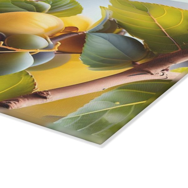 NaturesBounty™ - A Fruitful Symphony Glass Cutting Board ❤️