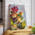 NaturesBounty™ - A Fruitful Symphony Glass Cutting Board ❤️