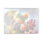NaturesBounty™ - A Fruitful Symphony Glass Cutting Board ❤️