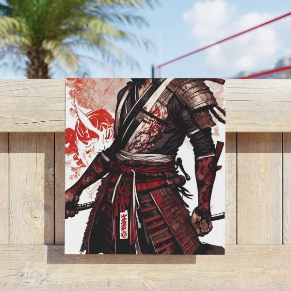 "RyuKen Samurai St" Anime Towel - Unleash Your Inner Warrior
