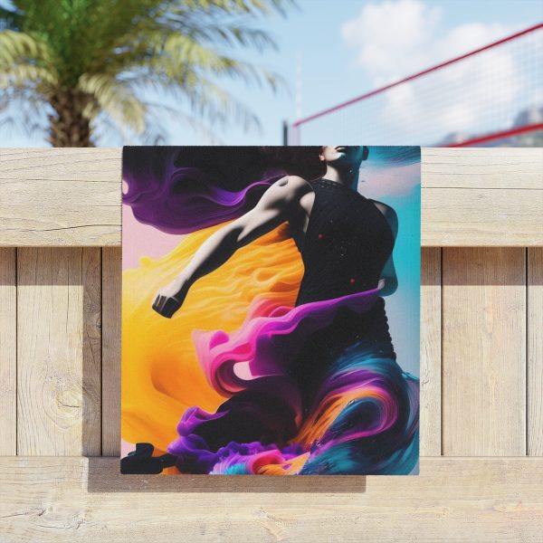 "Athletic Goddess" Women's Fitness Towel - Empower Your Strength, Dominate the Game!