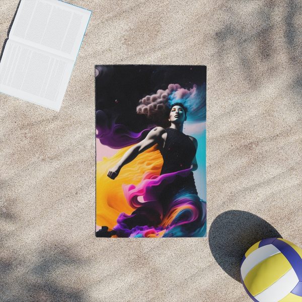 "Athletic Goddess" Women's Fitness Towel - Empower Your Strength, Dominate the Game!