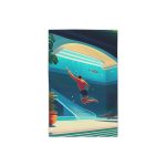 The Visionary Path" Men's Beach Towel - Elevate Your Success, Inspire the World