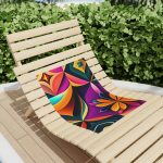 FunkyMonkey Beach Towel - Dive into Colorful Comfort!