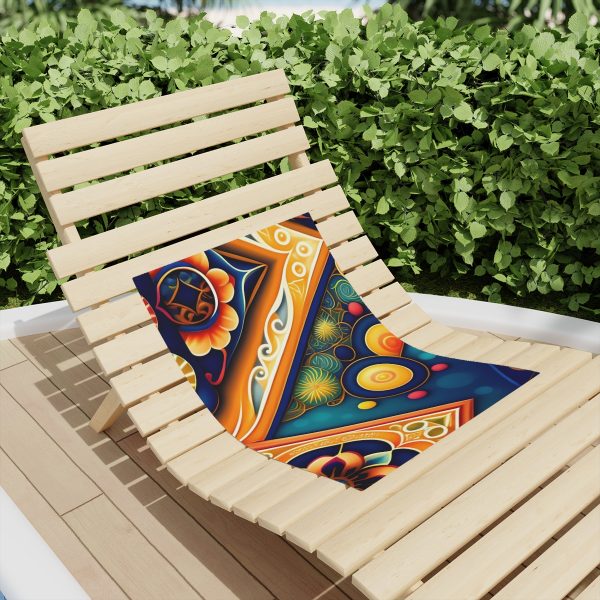 FunkyMonkey Beach Towel - Dive into Colorful Comfort!