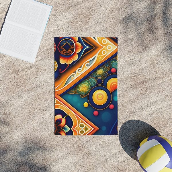 FunkyMonkey Beach Towel - Dive into Colorful Comfort!