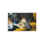 Koala's Sunflower Fiesta Beach Towel - Where Koalas and Sunflowers Party in Style!