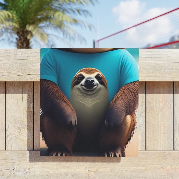 Sloth Lover's Paradise Beach Towel - Lounge in Style!