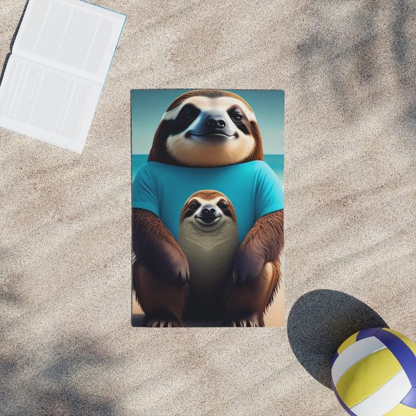 Sloth Lover's Paradise Beach Towel - Lounge in Style!