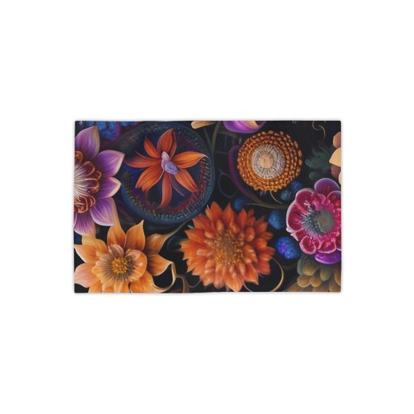 Garden Symphony Yoga Beach Towel 🧘 Harmonize Your Practice with Nature's Canvas!