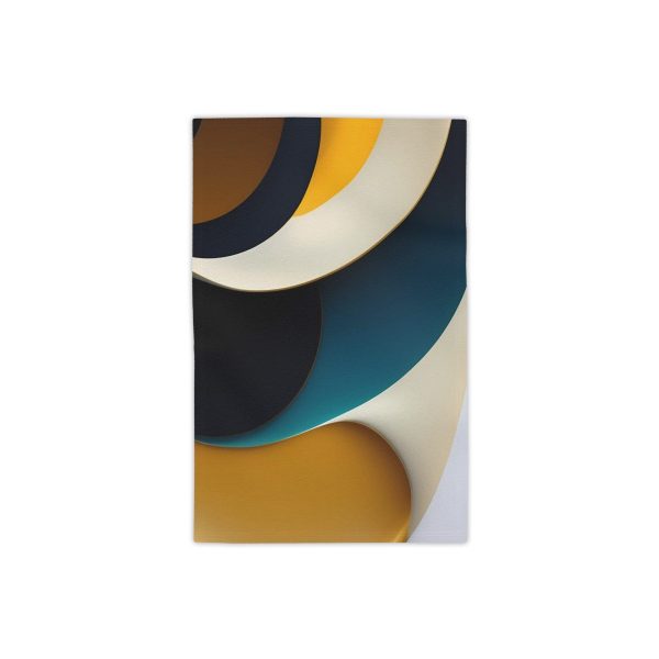 Get Your Chill On with the Serene Abstract Escape Beach Towel!