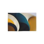 Get Your Chill On with the Serene Abstract Escape Beach Towel!
