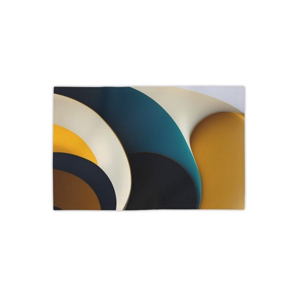 Get Your Chill On with the Serene Abstract Escape Beach Towel!