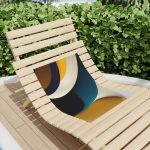 Get Your Chill On with the Serene Abstract Escape Beach Towel!