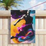 "Athletic Goddess" Women's Fitness Towel - Empower Your Strength, Dominate the Game!