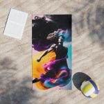"Athletic Goddess" Women's Fitness Towel - Empower Your Strength, Dominate the Game!