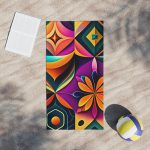 FunkyMonkey Beach Towel - Dive into Colorful Comfort!