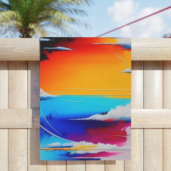 Paradise Palms Beach Towel - Transport Yourself to a Tropical Oasis! (2 Sizes: Big & Huge)