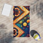 FunkyMonkey Beach Towel - Dive into Colorful Comfort!